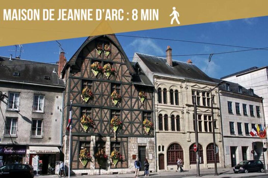 Le Haut Du Bannier * T2 * Hyper Centre * Wifi * Daire Orléans Dış mekan fotoğraf